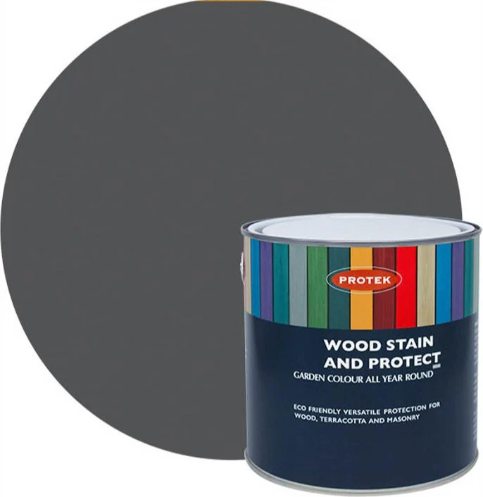 Protek Wood Stain & Protector 5L - Gun Metal Grey
