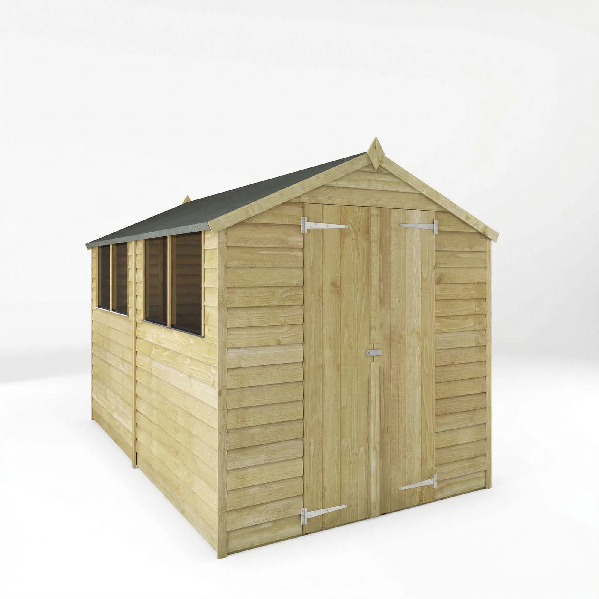 Value Overlap Double Door Apex Shed - Image 13