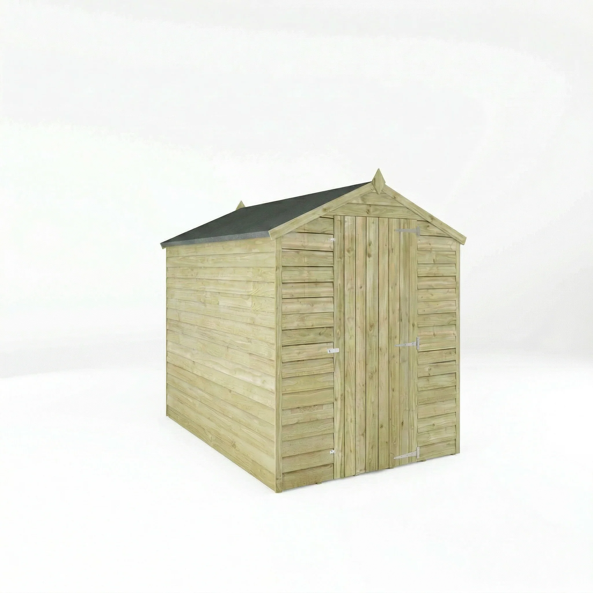 Value Overlap Single Door Apex Shed - Image 10