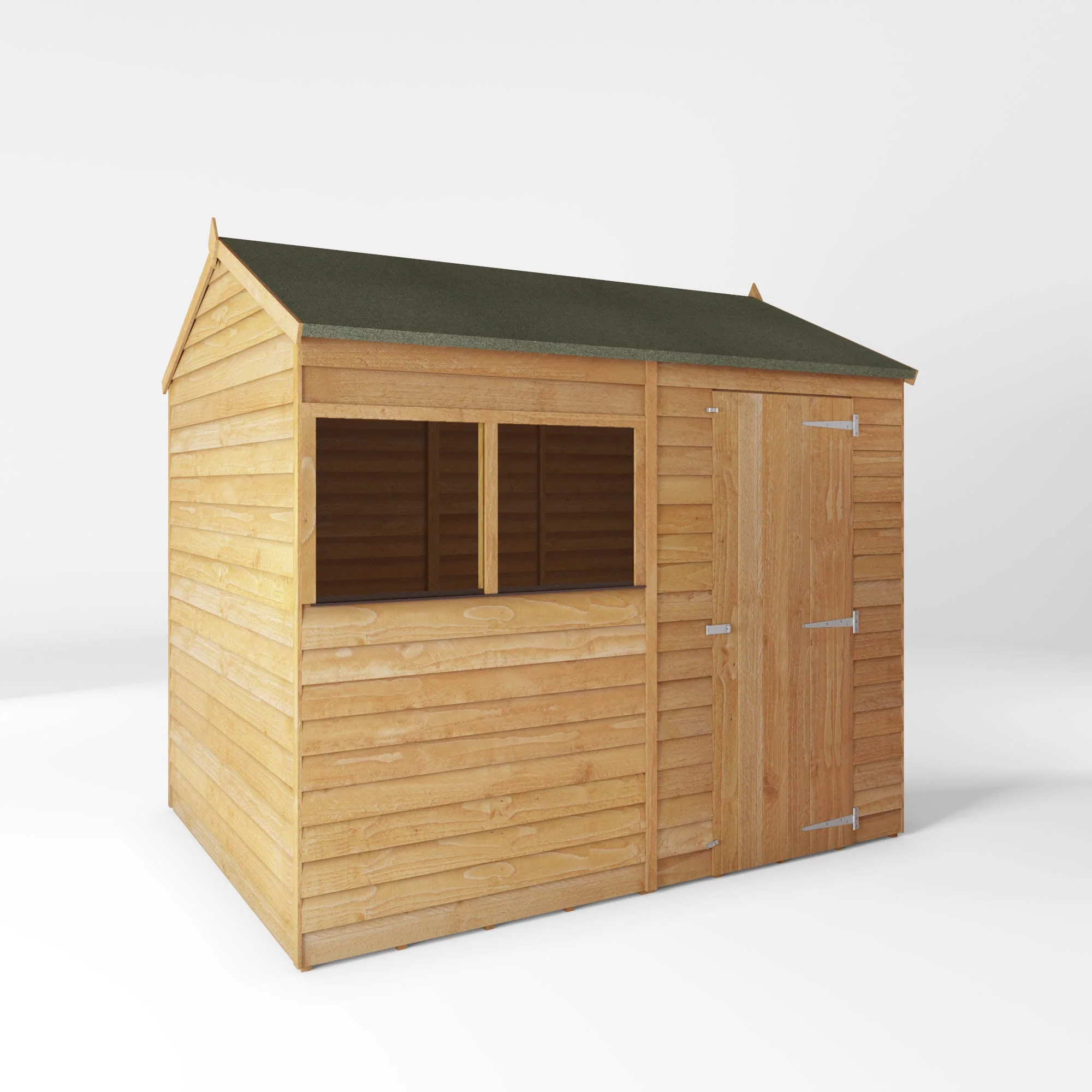 Value Overlap Single Door Apex Shed - Image 3