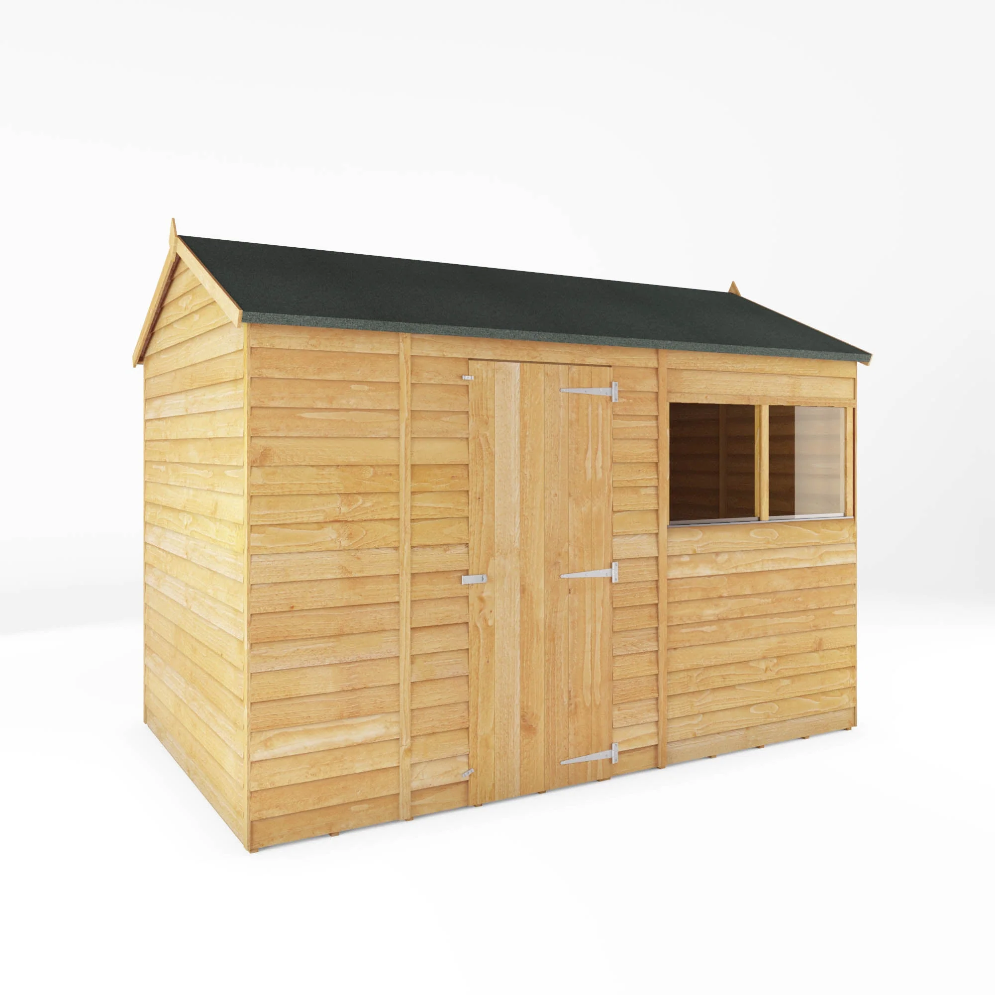 Value Overlap Single Door Apex Shed - Image 4