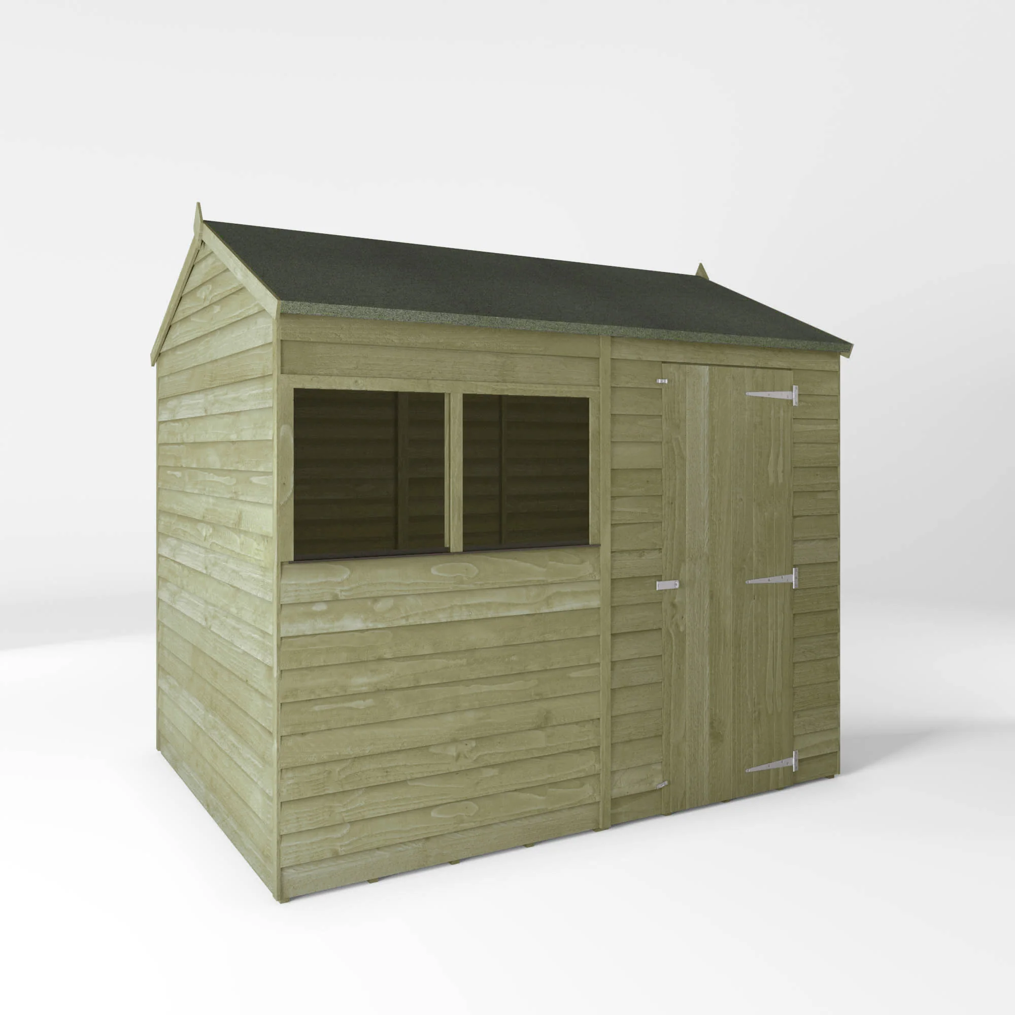 Value Overlap Single Door Apex Shed - Image 6