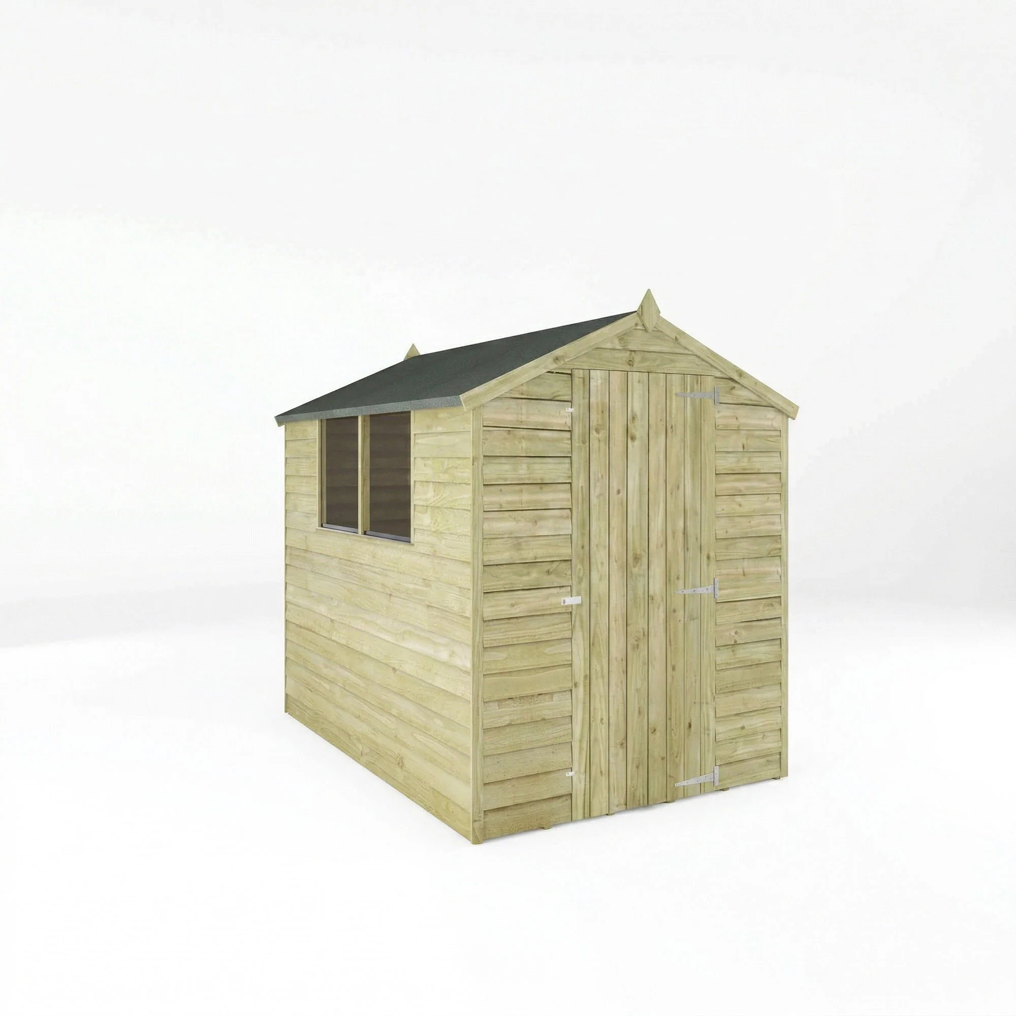 Value Overlap Single Door Apex Shed - Image 8