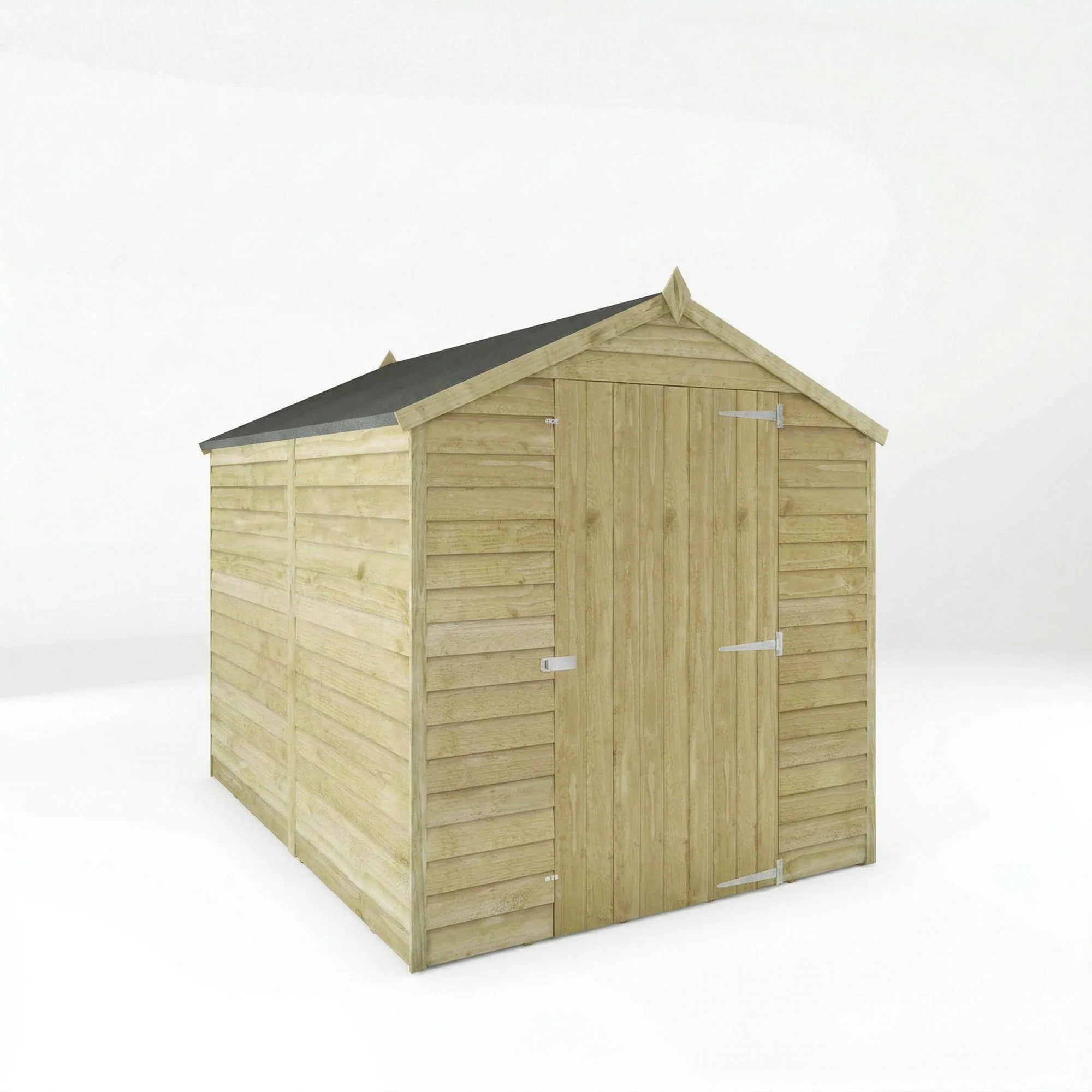 Value Overlap Single Door Apex Shed - Image 9